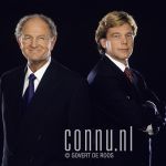 20-06-1999 Joop van den Ende and John de Mol at studio Amsterdam Photo: Govert de Roos/Connu